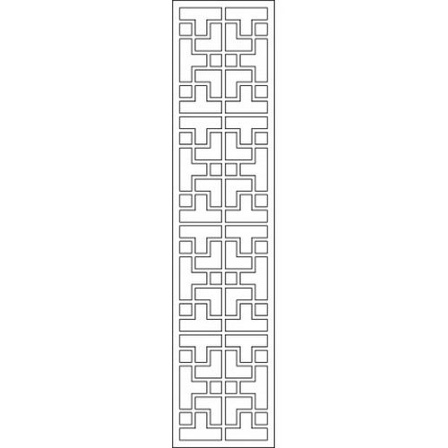 Cnc Panel Laser Cut Pattern File cn-l422 Free CDR