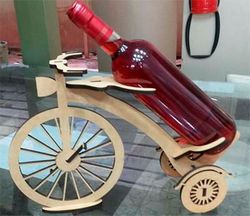 Laser Cut Wooden Bicycle Podstavka Free CDR