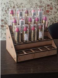 Lipstick Wooden Stand Free CDR