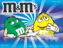 M And M Free CDR Vector to download