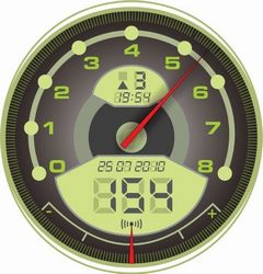 Green Speedometer Free CDR