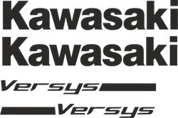 Kawasaki Versys Logo Free CDR