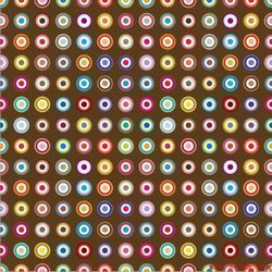 Circle Background Colorful Flat Ornament Free CDR