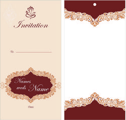 Wedding Card Design Free CDR
