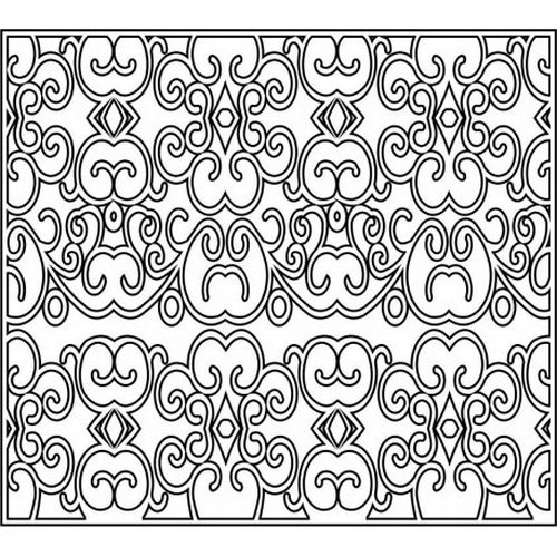 Cnc Panel Laser Cut Pattern File cn-l220 Free CDR