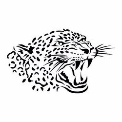 Leopard Head Silhouette Free CDR