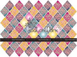 My Patchwork Pattern Free CDR