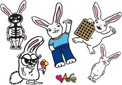 Bunny  Animal Cartoon Free CDR