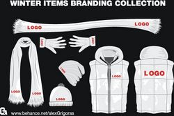 Winter Items Branding Collection Free CDR