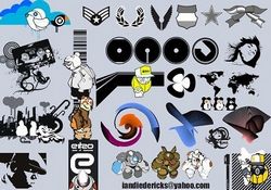 Various icons collection different styl Free CDR
