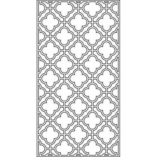 Cnc Panel Laser Cut Pattern File cn-l96 Free CDR