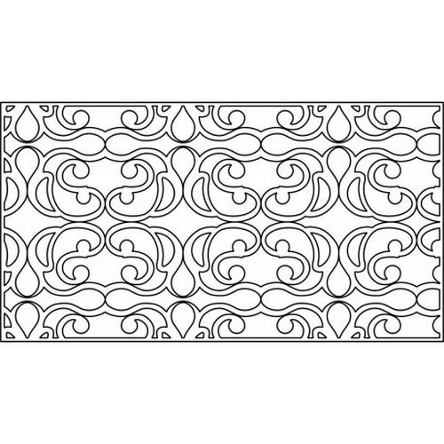 Cnc Panel Laser Cut Pattern File cn-l81 Free CDR