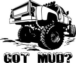 Got Mud Sticker Vehicle Free CDR