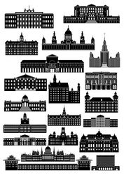 Beautiful Collection Of Buildings Free CDR