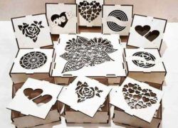 Box For Chocolates File Download For Laser Cut Free CDR