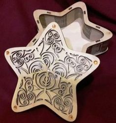 Star Box Download For Laser Engraving Machines Free DXF File