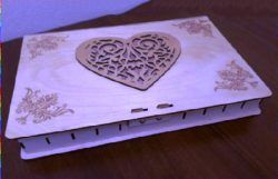 Jewelry Box File Download For Laser Cut Free DXF File