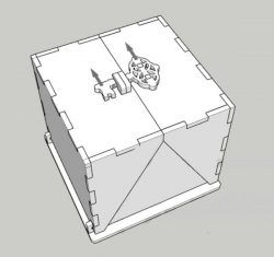 Safety Lock Box File Download For Laser Cut Cnc Free DXF File