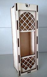 Wine Box File Download For Laser Cut Free DXF File