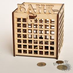 Coin Box Download For Laser Cut Free DXF File