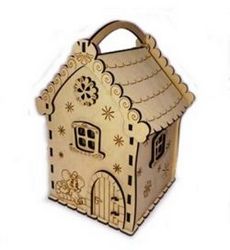 Mouse House Candy Box Download For Laser Cut Plasma Decal Free DXF File