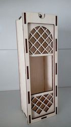 Wine Box Download For Laser Cut Free DXF File