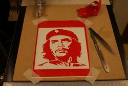 Che Guevara Free DXF File