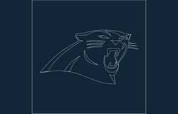 Panthers Free DXF File