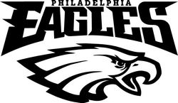 Philadelphia Eagles Logo Free DXF File