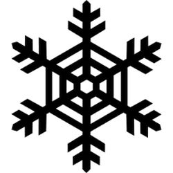 Snowflake Free DXF File