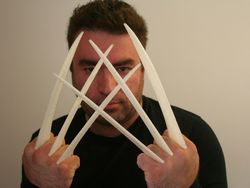 Wolverine Claws Free DXF File