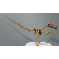 Laser Cut Raptor Dinosaur Velociraptor Free DXF File