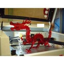 3d Puzzle Dragon Free DXF File