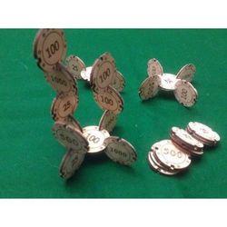 Joinable Poker Chips Free DXF File