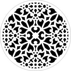 Decorative Motifs Circle k02 Download For Laser Cut Free DXF File
