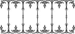 Unique Decorative Frame Download For Laser Engraving Machines Free DXF File