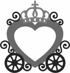 Heart Coach For Laser Cut Free DXF File