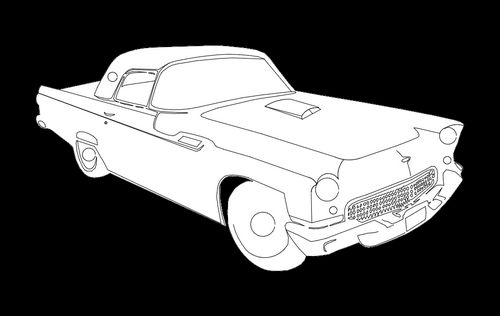 55 T Bird K Free DXF File