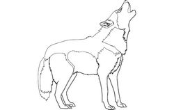 Hound Dog Silhouette Free DXF File