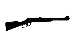 Lever Action Rifle Free DXF File