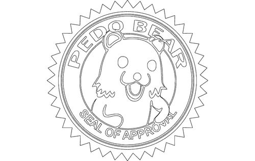 Pedobear Free DXF File