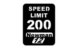 Speed Limit Sign Free DXF File