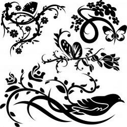 Beautiful Wall Paintings For Print Or Laser Engraving Machines F Free DXF File
