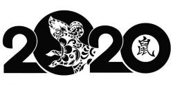 Chinese New Year Mouse For Print Or Laser Engraving Machines Free DXF File