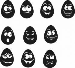 Funny Egg For Laser Engraving Machines Free DXF File