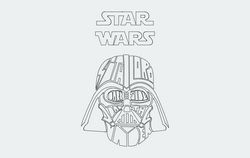Darth Vader Star Wars Free DXF File