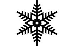 Design Snowflake 7 Free DXF File