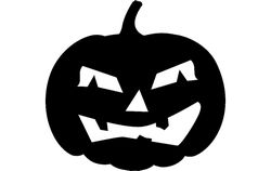 Halloween Pumpkin Wall Decals 49 1 Free DXF File