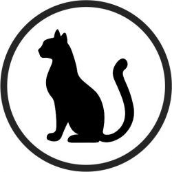 Coasters Cute Cat Download For Printers Or Laser Engraving Machines Free DXF File