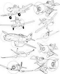 Disney Planes Download For Printers Or Laser Engraving Machines Free DXF File